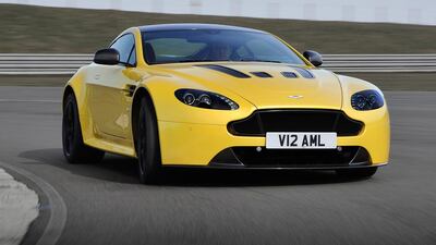 Class as well as fast - the Aston Martin V12 Vantage S. Courtesy News Press