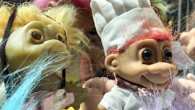 Trolls are also dotted about the cafe