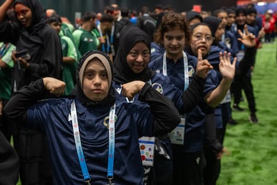 More than 1,000 athletes are taking part in the Games. Ryan Lim / The National