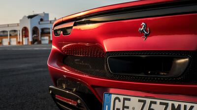 A 296 GTB at the Monteblanco Circuit.