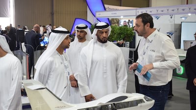 Learning about Jekta's electric seaplane.