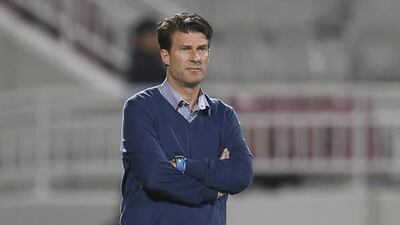 Lekhwiya coach Michael Laudrup starred as a player in Europe but is now finding success in the dugout for his club in the Asian Champions League. Karim Jaafar / AFP