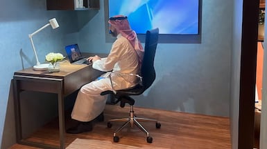For more than a decade, the UAE has pushed to be at the forefront of AI development. Cody Combs / The National
