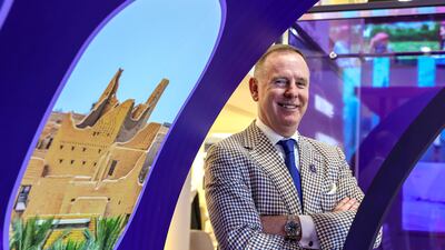 Tony Douglas, chief executive of Riyadh Air. Victor Besa / The National