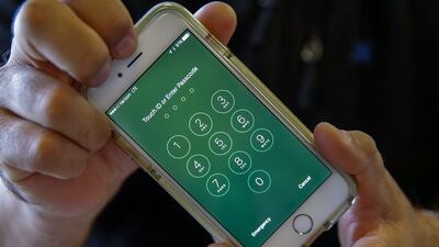 An Apple iPhone 6. The company has issued a recall of some devices. Erik S Lesser / EPA