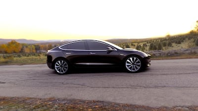 Tencent has bought into Tesla as the US firm looks to bring its cheaper Model 3 electric car to market. Courtesy : Tesla