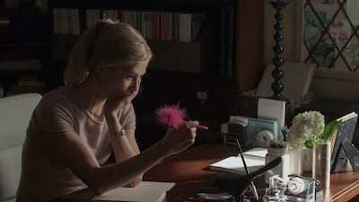 Rosamund Pike as Amy Dunne in Gone Girl. 20th Century Fox