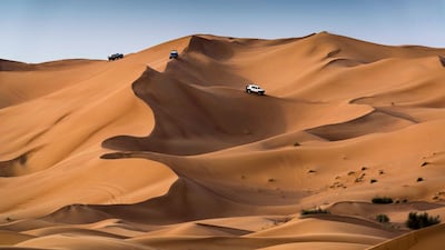 It’s sheer folly to think dune-bashing might be easy to do simply because you can drive. Getty Images