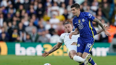 Kalvin Phillips - 5, Struggled to keep up with Chelsea’s play and was booked for a poor challenge on Pulisic. Some of his passing was also off. EPA