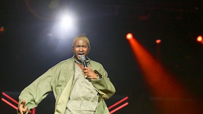 Usher keeps fans in Etihad Park entertained