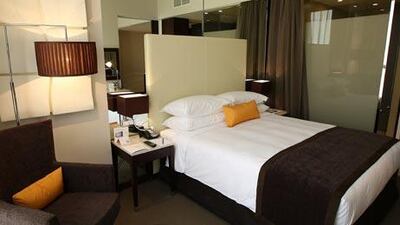 Hotel occupancy levels in Abu Dhabi have fallen by 17 percent year-on-year.