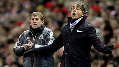 Roberto Mancini feels Manchester City has been at the receiving end of the referees.