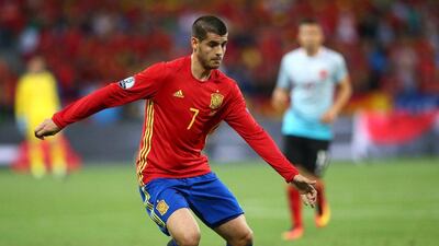 Alvaro Morata is currently with the Spain squad at the European Championship in France. Alex Livesey / Getty Images