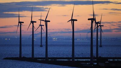 8th: Denmark (last year 9th). Pictured, a wind farm off the coast of Copenhagen. Axel Schmidt / AFP