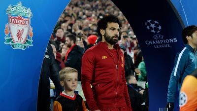 Forward: Mohamed Salah is an icon in the Middle East and there's little chance of him being left behind for the Carabao Cup. EPA