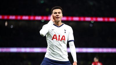 Centre midfield: Dele Alli (Tottenham) – Rejuvenated by Jose Mourinho, his brace against Bournemouth was a throwback to 2016-17 and makes him look the most potent No. 10 in the country. Getty Images