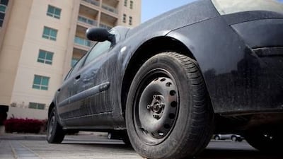 A warning notice by the Dubai Municipality is good for 15 days after which unclaimed vehicles are sent to the scrapyard.