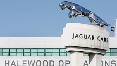 Jaguar Land Rover's plant in Halewood, Liverpool. JLR employs more than 30,000 people, with a supply chain involving around 200,000 workers. PA