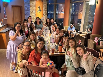 No topic is off-limits for the Sharjah Filipina Squad. Photo: Angelica Christine de Guzman