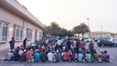 Day 18 — ‘During Ramadan, Muslims are encouraged to share Iftar with other fasting Muslims. Thus, you might see people gathered together in parking lots, outside restaurants and mosques patiently awaiting sunset.’ Ammar Al Attar for The National