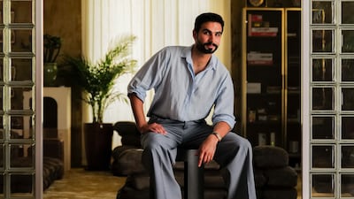 Al Gurg’s studio, Modu Method, is inspired by modular design and heirloom pieces. The word fun comes up a lot in his work. Photo: Modu