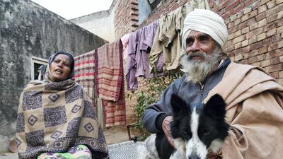 Balbir Singh says he has entrusted his farm to his wife and to God while he is away protesting in New Delhi.