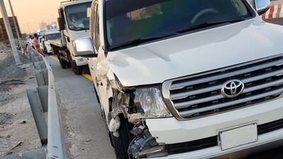 Dubai Police say multiple traffic accidents on the first weekend of March were the result of motorists ignoring the laws of the road.