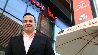 Walid Hajj is the CEO of Cravia. Walid and the Cravia team brought The Steak Bar outlet in JBR in Dubai. Ravindranath K / The National