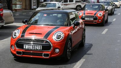 The 2019 Mini in its three-door shape. Mini