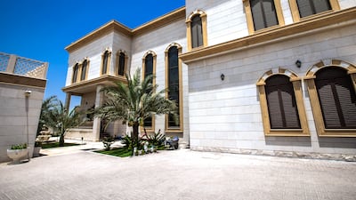 The house brings traditional Damascus architecture to Qarayen suburb, Sharjah.