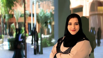 Amal Al Ghaferi, 37, from Al Ain, has been working as an assistant professor in materials science and engineering at Masdar Institute since 2010. Ravindranath K / The National