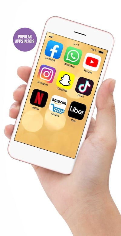 The most popular apps of 2019. Illustration by Talib Jariwala