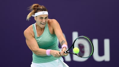 Aryna Sabalenka of Belarus. Getty