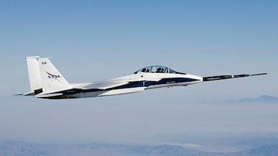 Gulfstream partnered with Nasa to test the Quiet Spike retractable nose tip, which changes the shape of a traditional sonic boom pressure wave. Courtesy Nasa