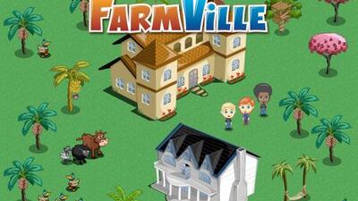 FarmVille is a bucolic cyber-world within Facebook where participants manage livestock and grow crops.