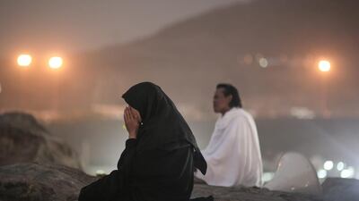 Prophet Mohammed is believed to have delivered his final sermon from Mount Arafat during the Haj, calling for equality and for Muslims to unite. Mosaab Elshamy / AP Photo
