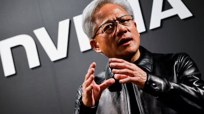 Nvidia chief executive Jensen Huang says of the six global financing companies he called, none turned down his proposal for the AI infrastructure funding pool. Reuters