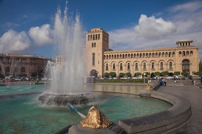 Republic Square in Yerevan, Armenia. Photo: Jane Sweeney / Robert Harding World Imagery / Corbis