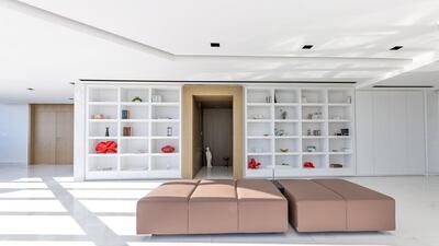 The Penthouse features a number of secret hidden passages inspired by Belgian surrealist Rene Magritte.