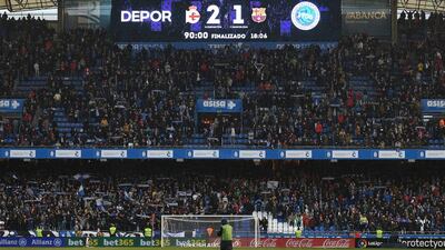 General view of the Riazor on March 12, 2017 in La Coruna, Spain. Octavio Passos / Getty Images
