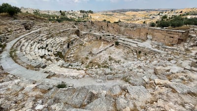 The theatre of Capitolias in Bayt Ras, northern Jordan. All photos: Khaled Yacoub Oweis / The National