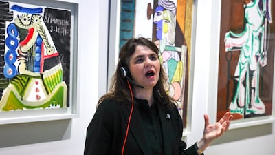 Cecile Debray, president of the Musee National Picasso–Paris and curator of the exhibition. © Succession Picasso 2026