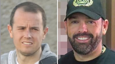 Sean McGovern, left, was a 'senior lieutenant' in the crime cartel run by Daniel Kinahan, right, and his family. Photo: Garda / US Department of State