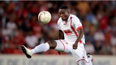 Sion's Guilherme Afonso may have represented Switzerland at the Under 21 level but will play for Angola in the Cup of Nations. Fabrice Coffrini / AFP