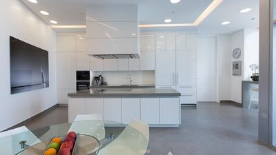 All of the kitchen appliances have been furnished by Poggenpohl. Courtesy LuxuryProperty.com