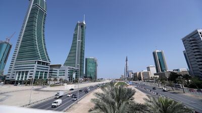 Manama in Bahrain. The government offered early retirement to public sector employees to reduce the workforce. Reuters