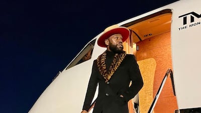 2. Floyd Mayweather's ranks second, emitting 7,076.8 tonnes of CO2 from his private jet this year. Photo: Floyd Mayweather / Twitter