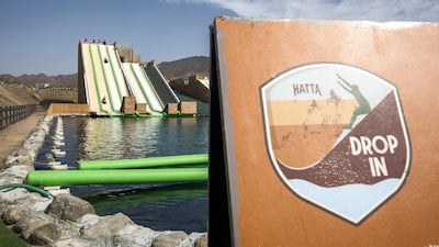 The Drop-In costs Dh75 for those aged 12 and above. Leslie Pableo for The National