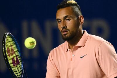 Australia's Nick Kyrgios has at times been outspoken. AFP