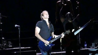 Michael Bolton performs in Shanghai last year.